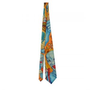 For I Am Artist colash neck tie