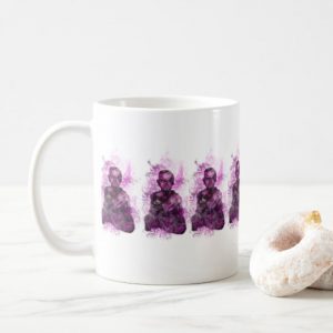 Quiet mind even coffee mug